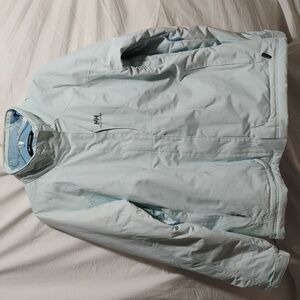 (D-5) Helly Hansen Winter Lined Coat Sz.L Missing Hood Gently Worn